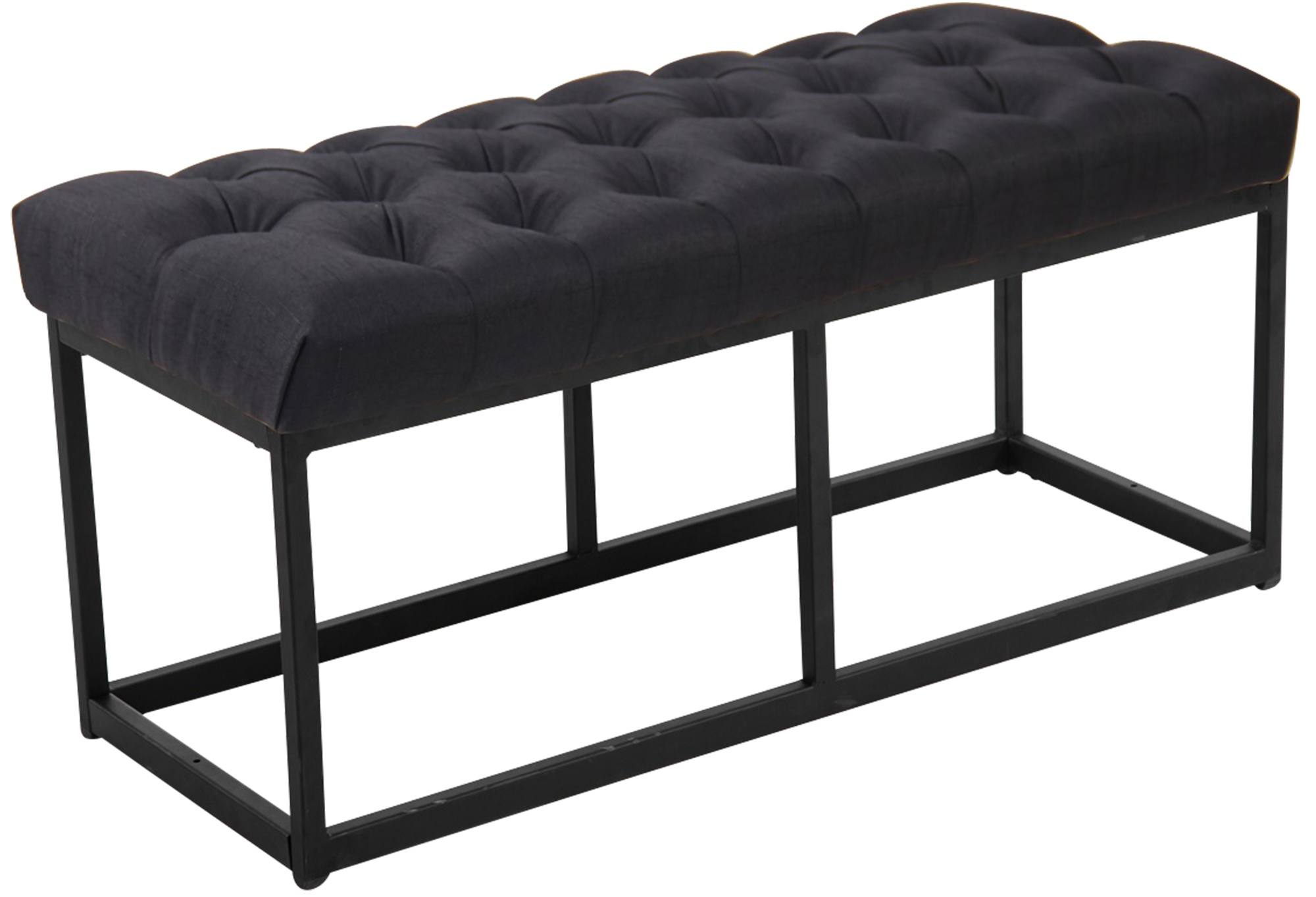 Banquette Amun B Tissu Noir 100 cm