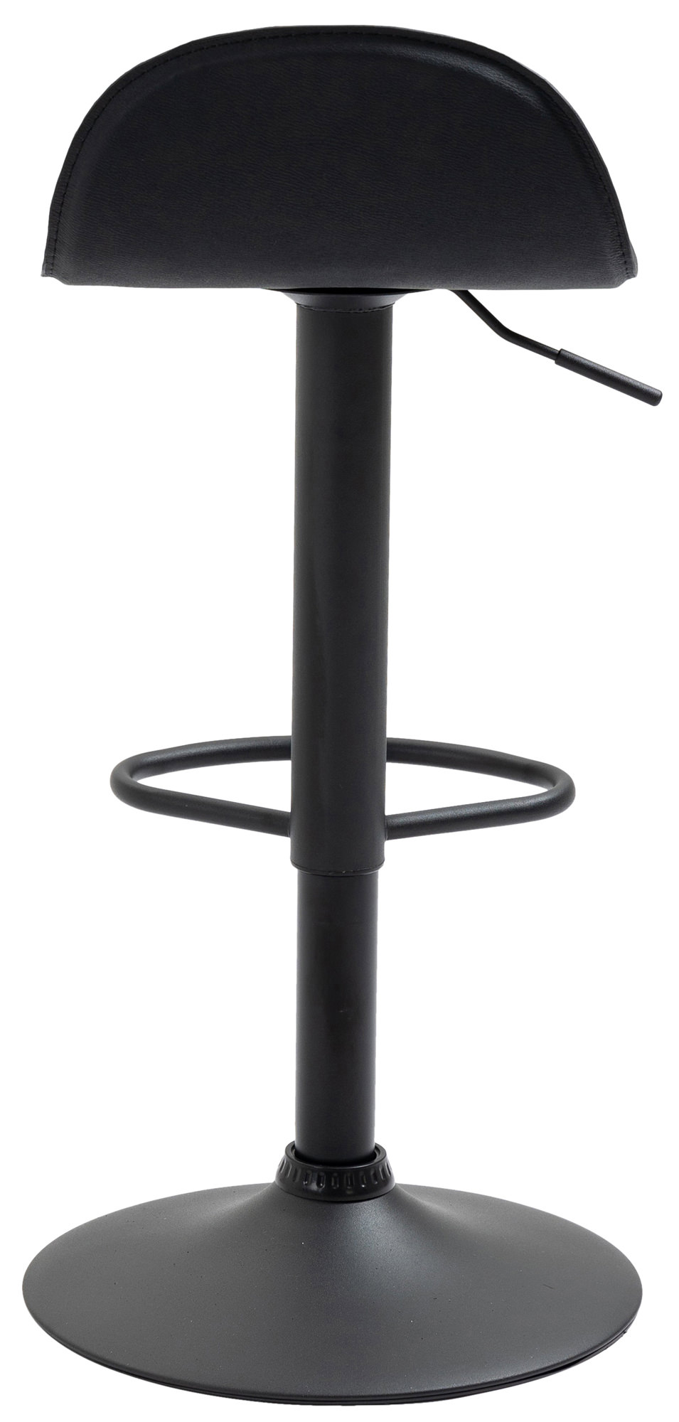 Tabouret de Bar Design Lana V2 similicuir Noir Noir