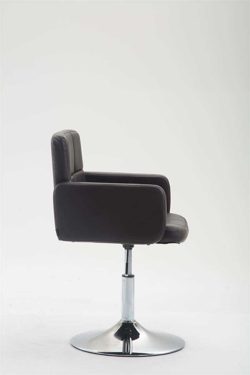 Fauteuil lounge Los Angeles similicuir Marron