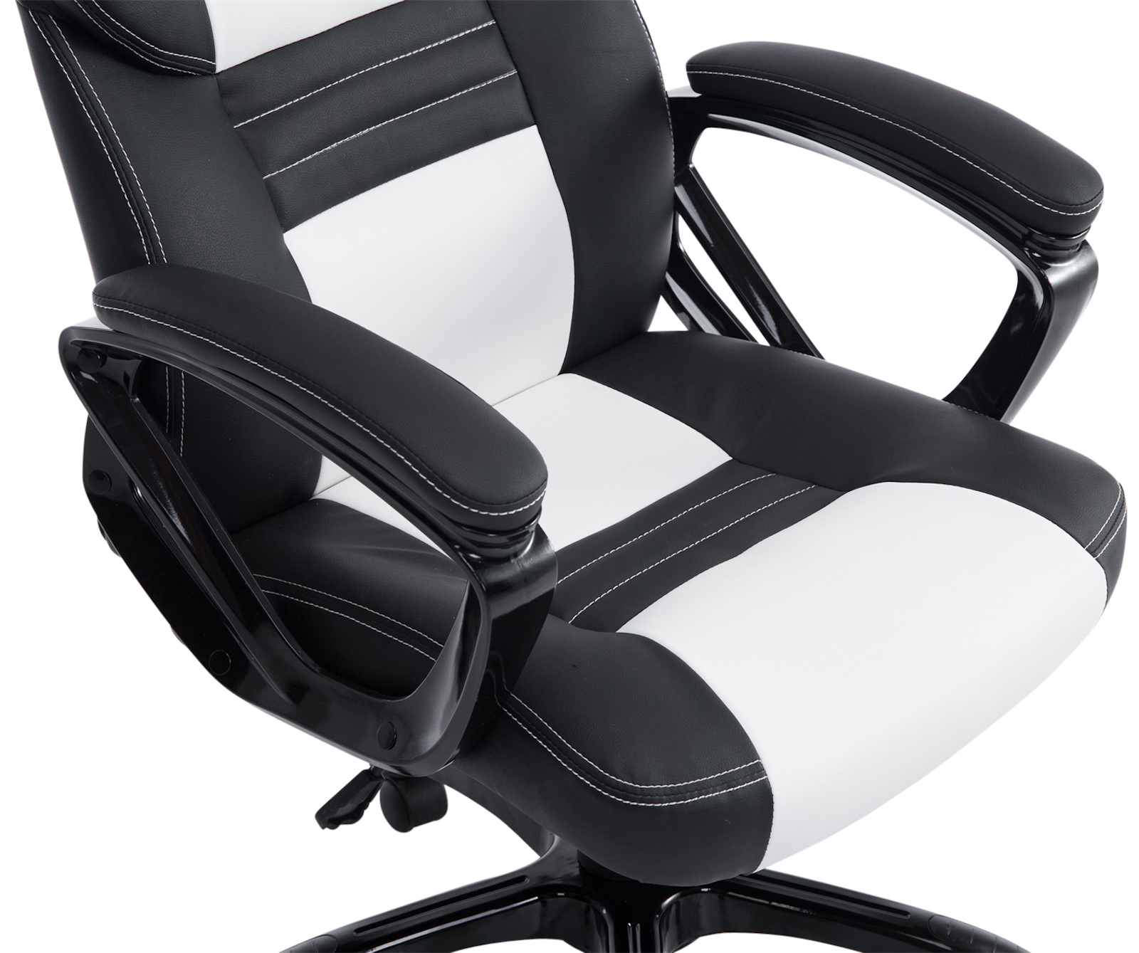 Fauteuil de bureau / Gaming Pedro Noir / Blanc