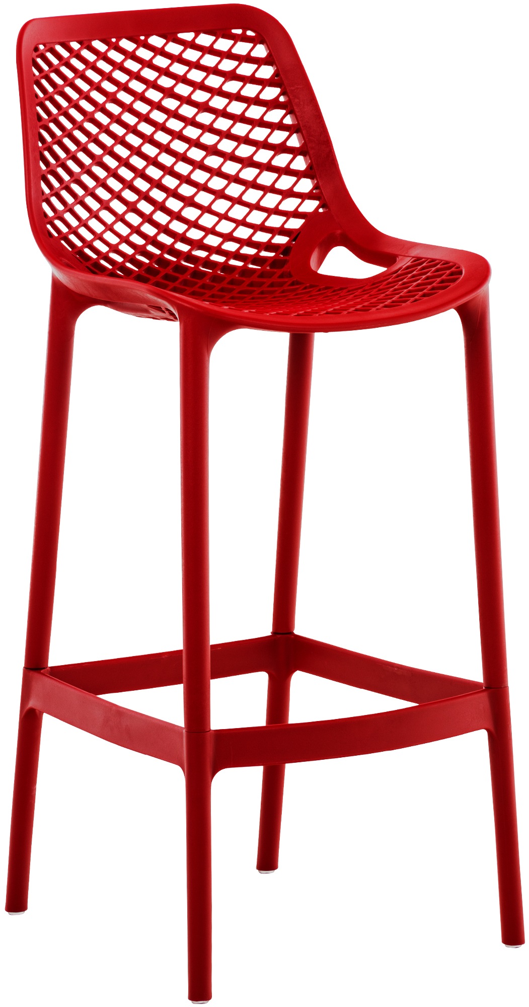 Tabouret de bar extérieur Air Rouge