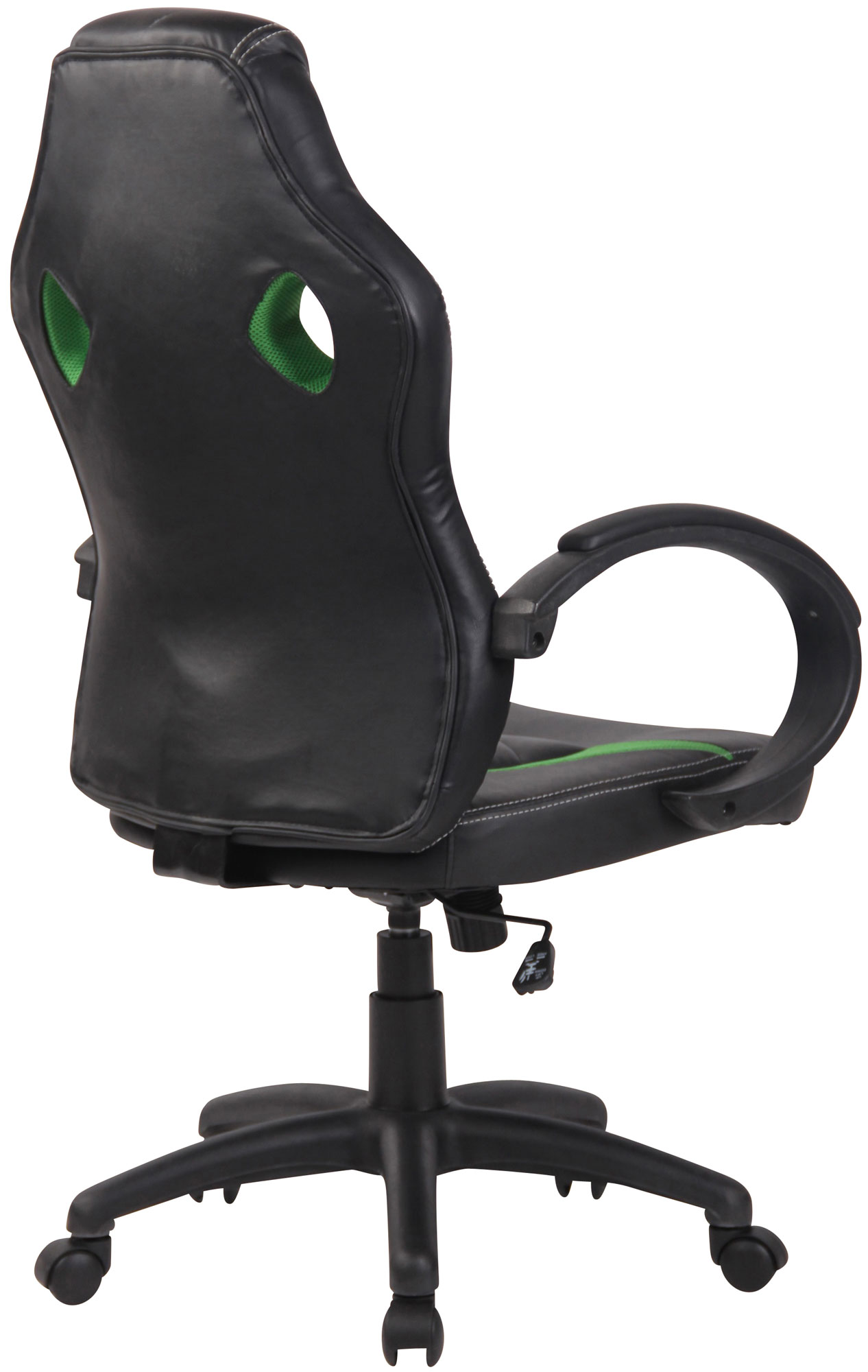 Fauteuil de bureau Magnus en similicuir Vert