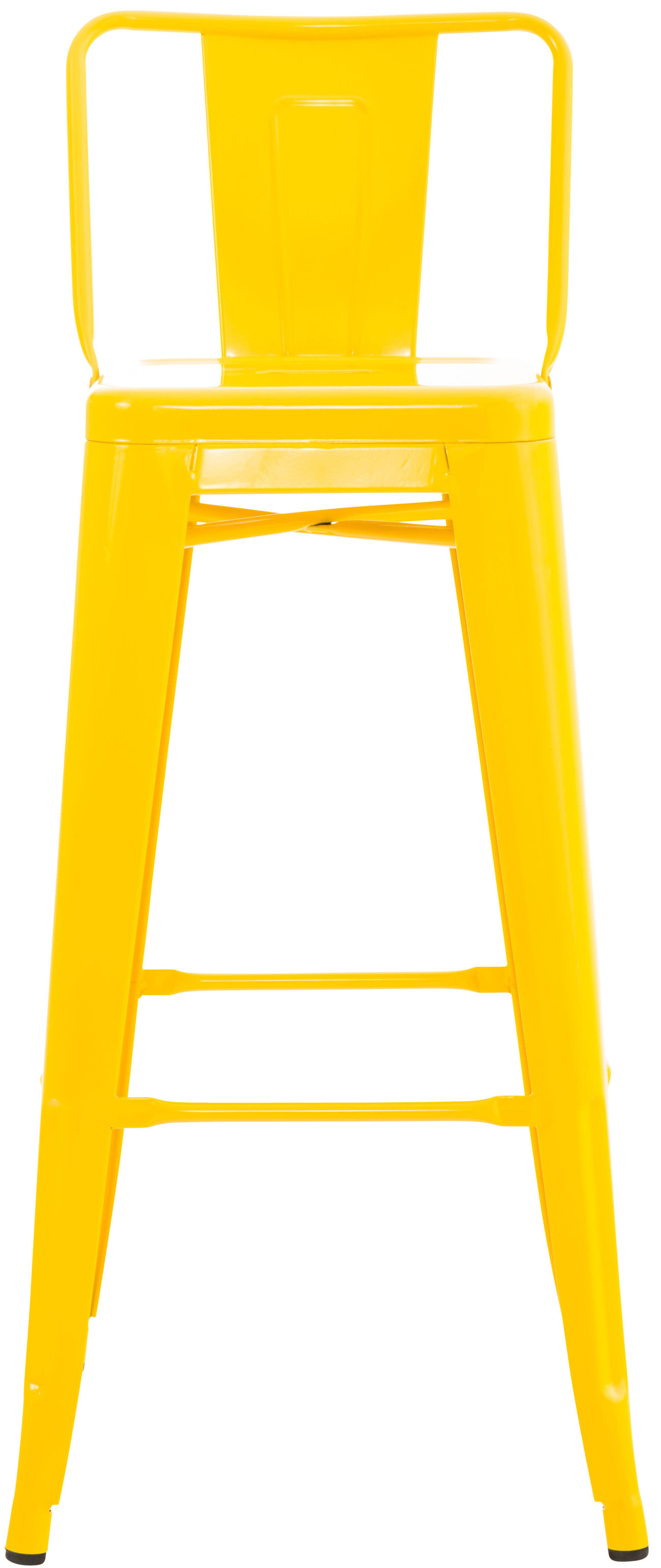 Tabouret de bar en métal Mason Jaune