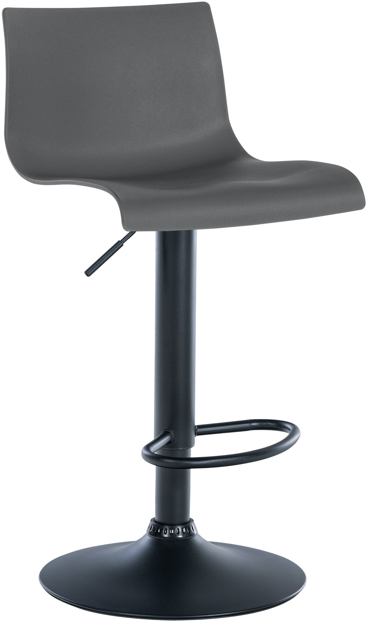 Tabouret de bar Branford Gris Plastique