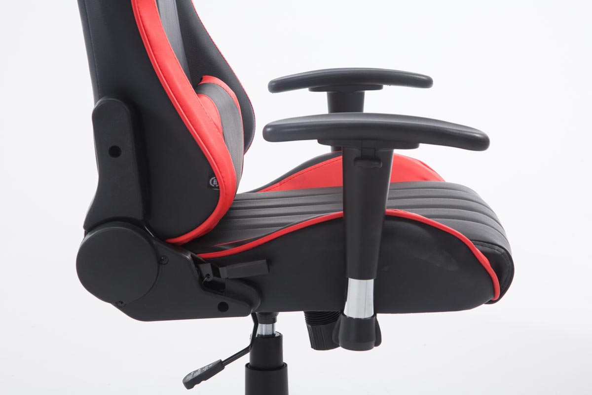 Fauteuil de bureau XL racing Shift Noir / Rouge sans repose-pieds