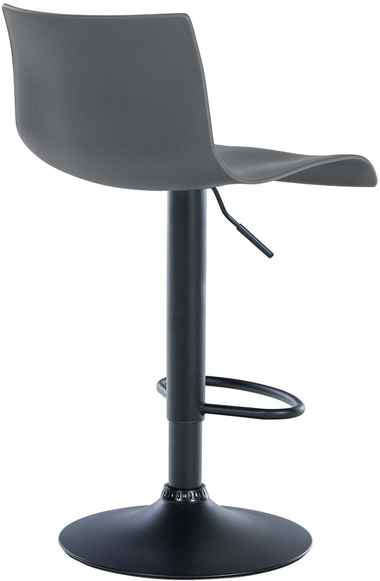 Tabouret de bar Branford Gris Plastique