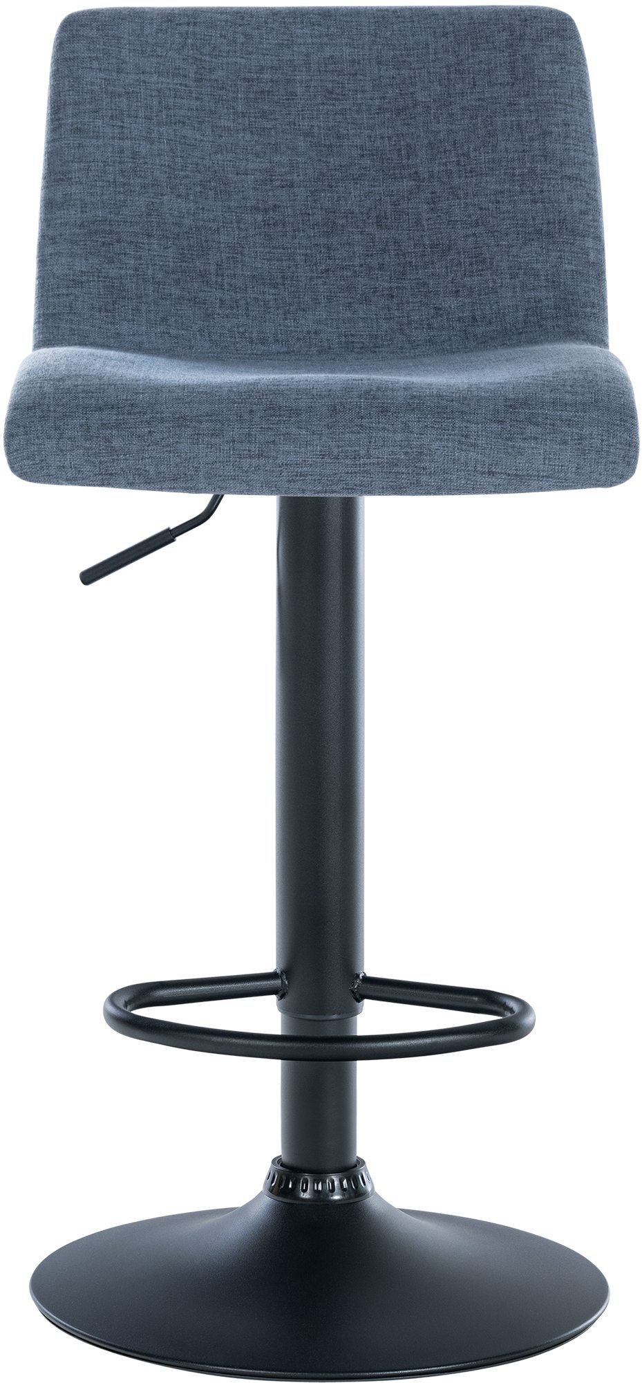 Tabouret de bar Branford Bleu Tissu