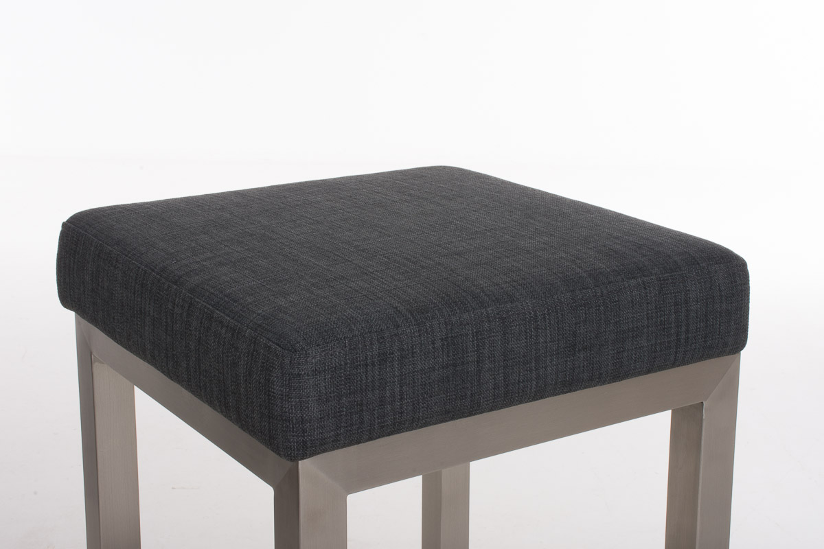 Tabouret de bar Taylor E80 Tissu Gris foncé