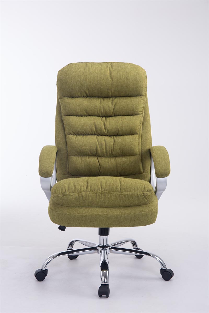 Fauteuil de bureau XXL Vancouver Tissu Vert