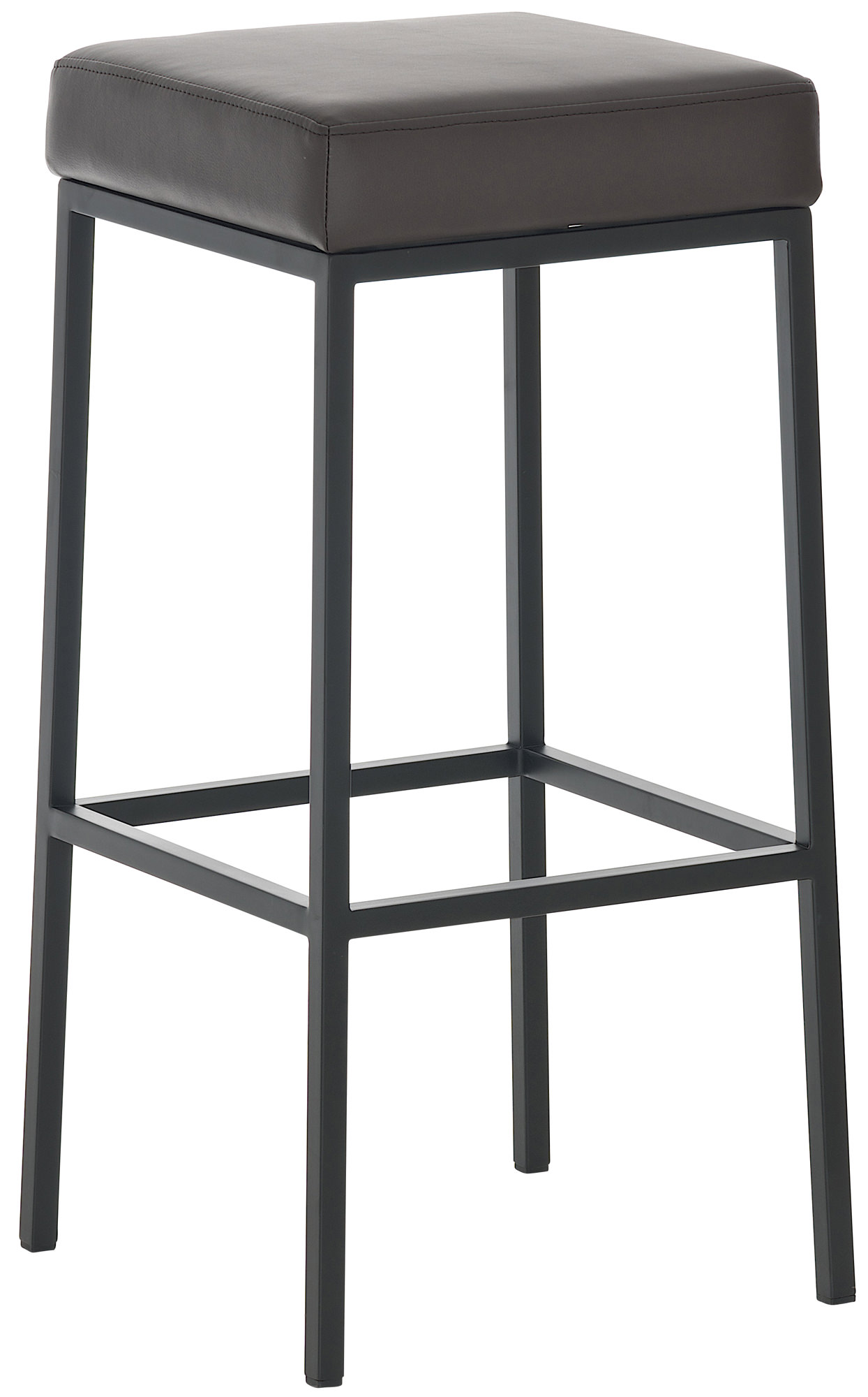 Tabouret de bar Montreal 85 Marron Noir