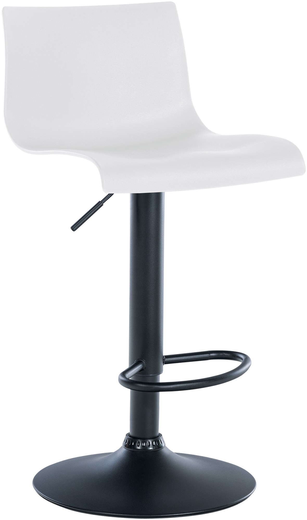 Tabouret de bar Branford Blanc Plastique