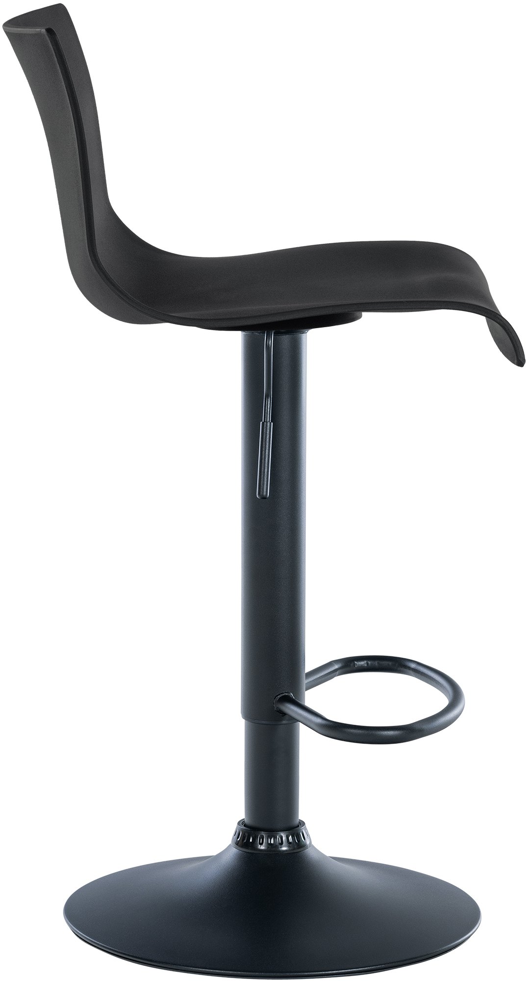 Tabouret de bar Branford Noir Plastique