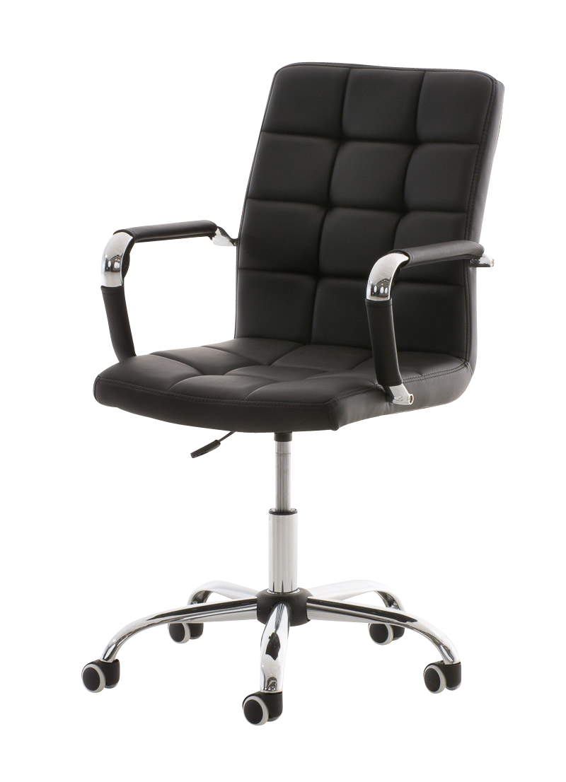 Fauteuil de bureau Deli V2 similicuir Noir