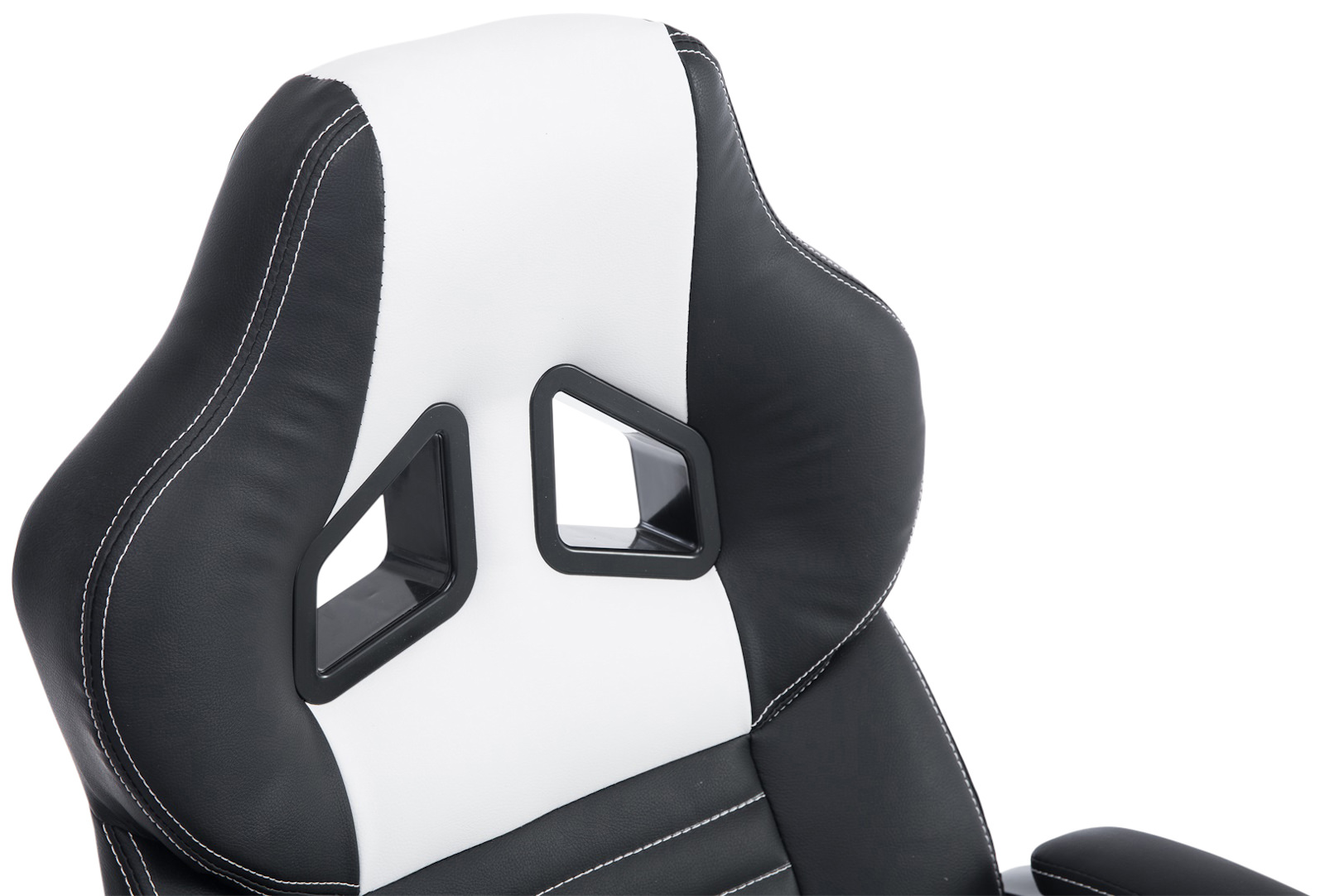 Fauteuil de bureau / Gaming Pedro Noir / Blanc