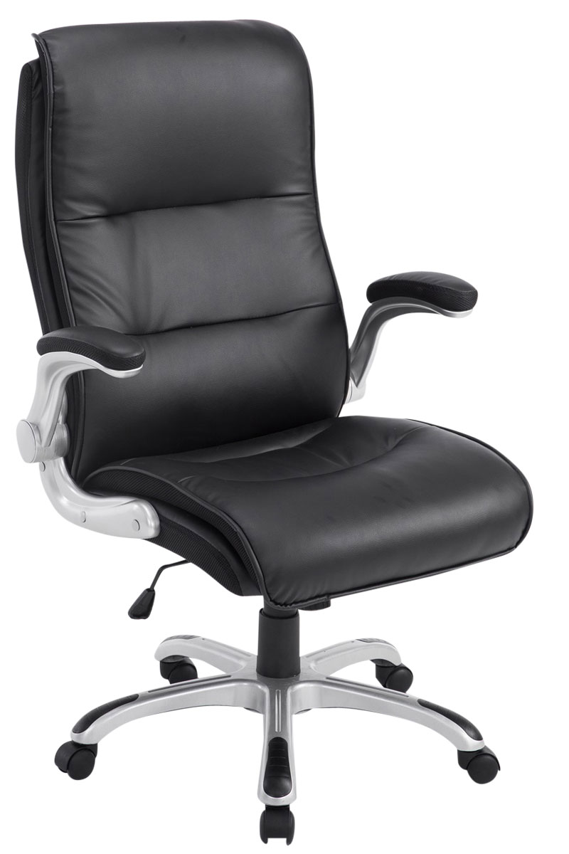 Fauteuil de bureau BIG Villach Similicuir Noir