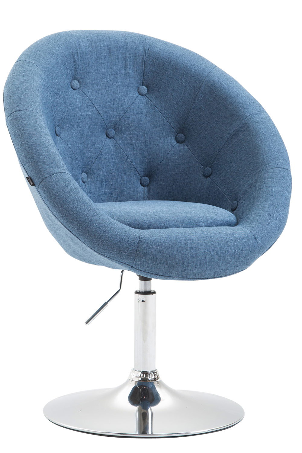 Fauteuil lounger London V2 tissu Bleu